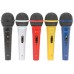 DM5X set of 5 coloured mics