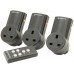 RC3 Set of 3 RF controlled socket