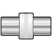 Coaxial coupler plug to plug