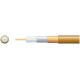 Eco RG6 Air Spaced PE Coaxial Cable with CCA Braid - 100m Brown