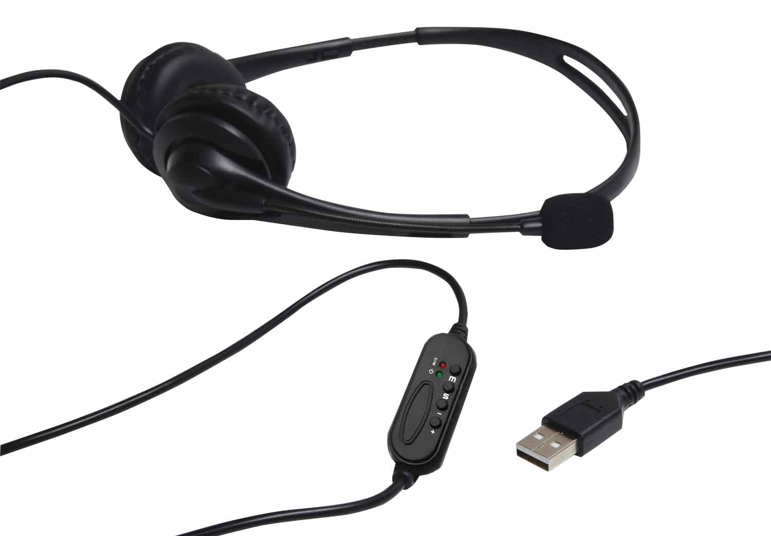 Cuffie Multimediali USB con Microfono AV:Link 100.058UK - immagine 3