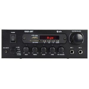 Amplificatore Stereo Digitale con Bluetooth - QTX 25W 103.122UK
