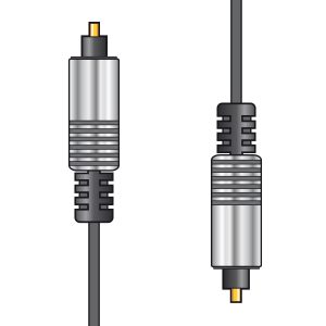 Premium Fibre Optic TOSlink Leads - Cavo in Fibra Ottica AV:Link 112.217UK