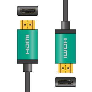 Cavi HDMI 4K Premium con Gusci in Alluminio Colorati 112.241UK