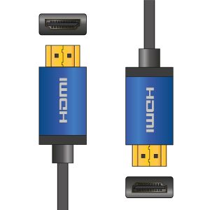 Cavi HDMI 4K Premium con Guscio in Alluminio Colorato 112.251UK