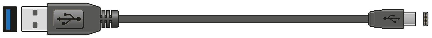 Cavo USB3.0 Type-A a Type-C Sync & Charge 1.5m - AV:Link 113.021UK - immagine 7