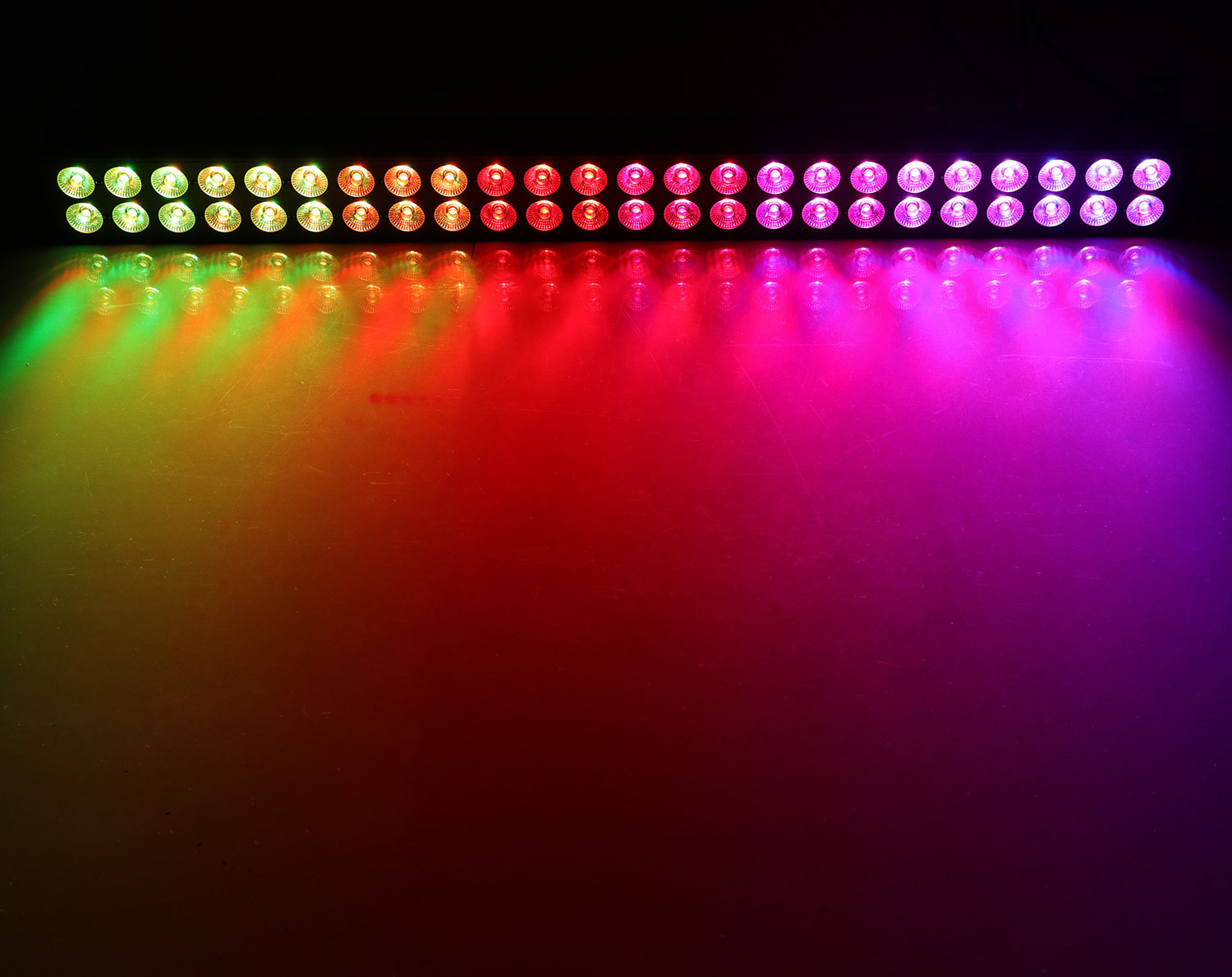 Duplex-Bar: 48 x 3W Double LED Wall Bar di QTX 151.614UK - immagine 7