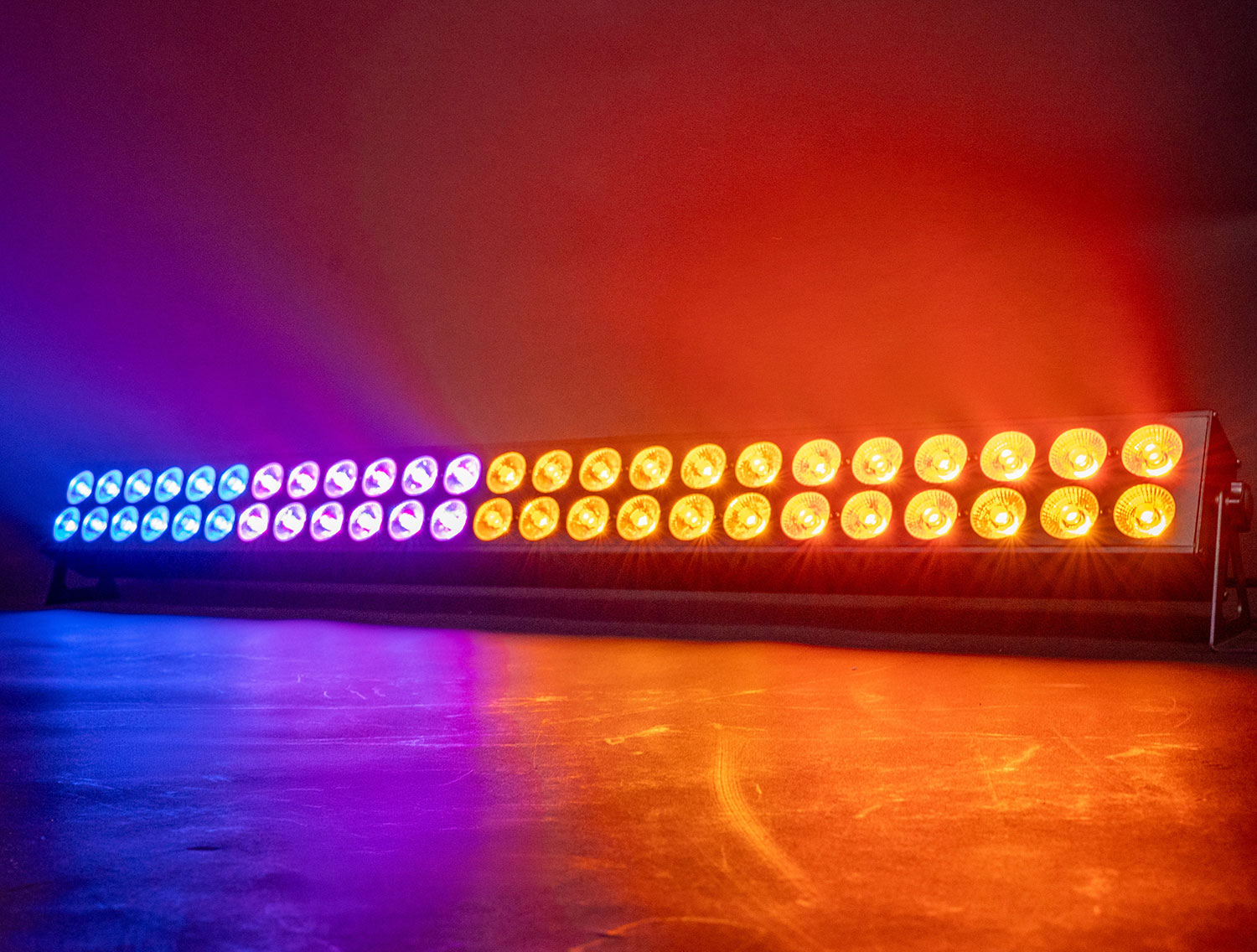 Duplex-Bar: 48 x 3W Double LED Wall Bar di QTX 151.614UK - immagine 9