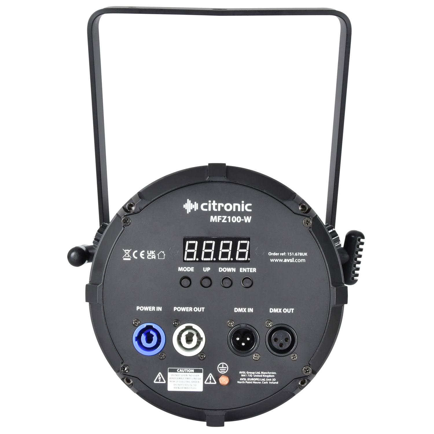 MFZ100-W: 100W Mini Fresnel Zoom CW/WW LED Stage Light 151.678UK - immagine 6