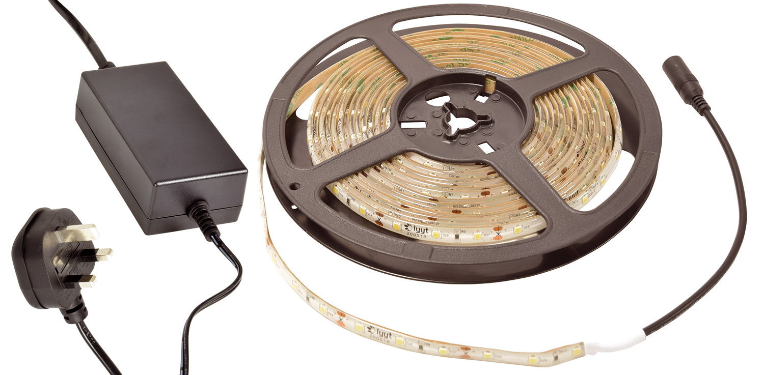 SMD DIY LED Tape Kit - 5m Monocolore IP65 08W 153.735UK
