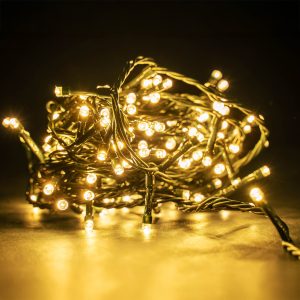 Catena Luminosa LED Multi-Sequenza per Interni/Esterni Protetti con Timer Automatico 24 Ore 6W 155.465UK