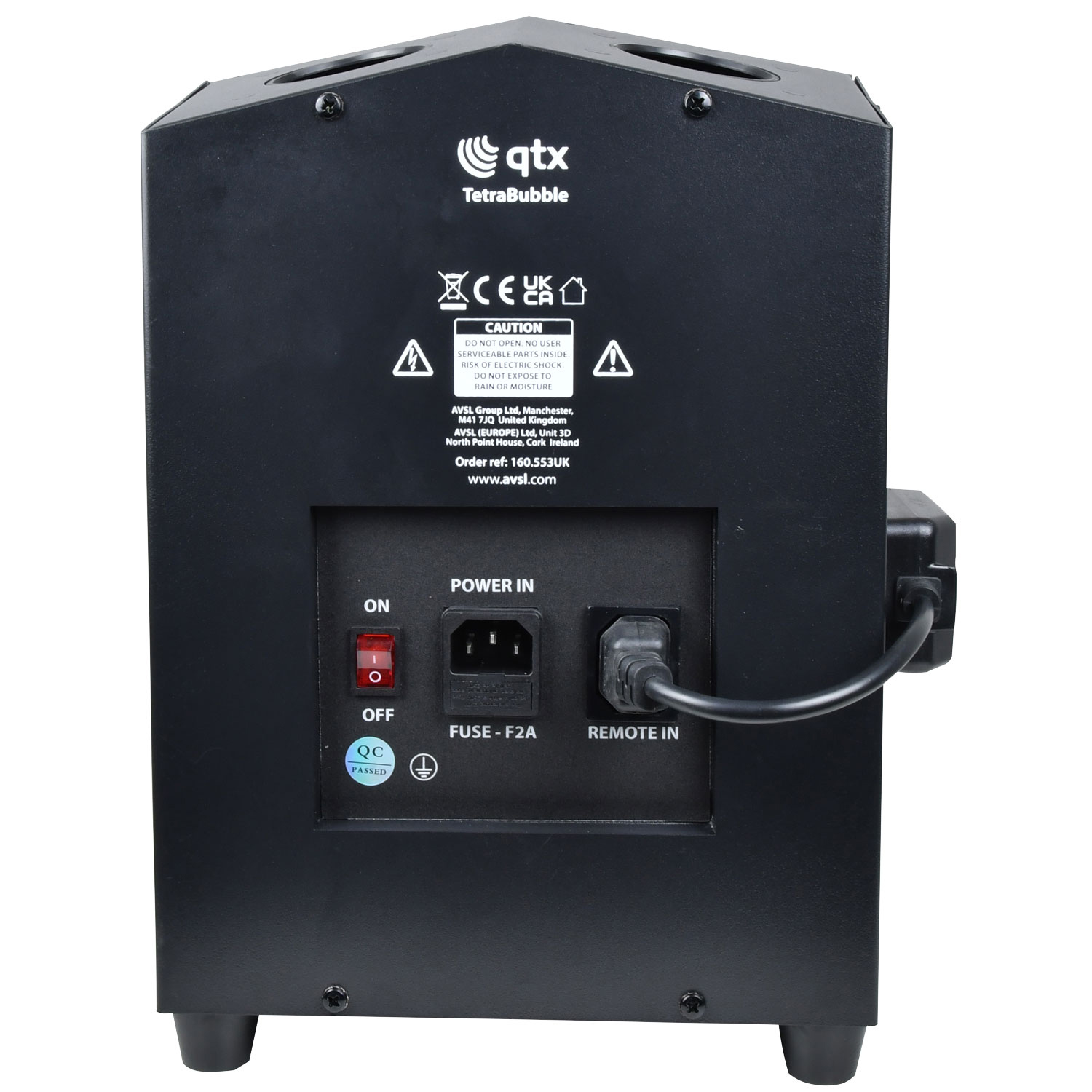 Tetra Bubble: Macchina Bolle ad Alta Uscita con 4 Ruote 30W 160.553UK - immagine 3