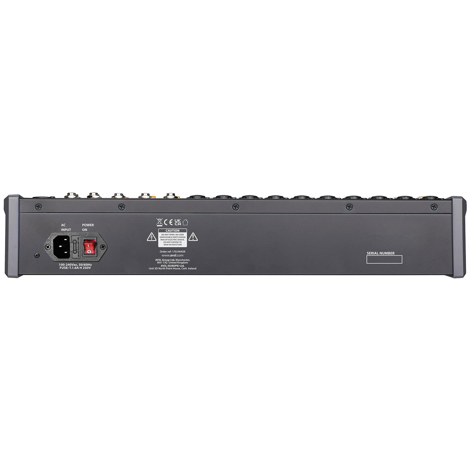 Citronic CMC-series Mixing Consoles DSP & USB/PC/BT Player 170.944UK - immagine 2