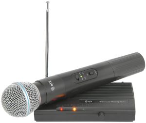 Sistema Wireless VHF Compatto Portatile QTX 171.801UK