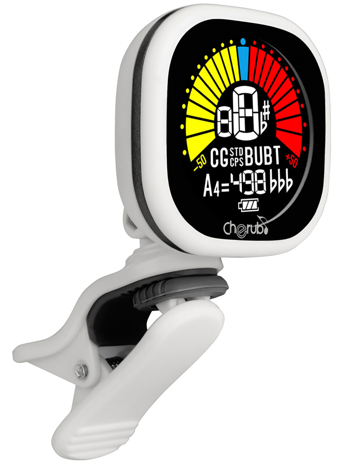 Accordatore Cherub WST-675 LiPo CAB Tuner Bianco 172.302UK - immagine 6
