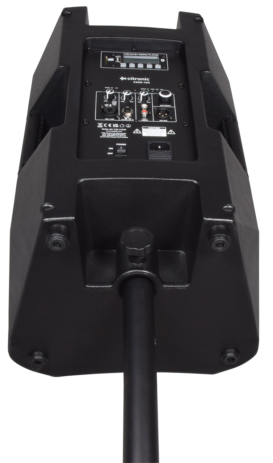 Diffusori Attivi CASA con DSP, USB/SD e Bluetooth 220W 178.110UK - immagine 5