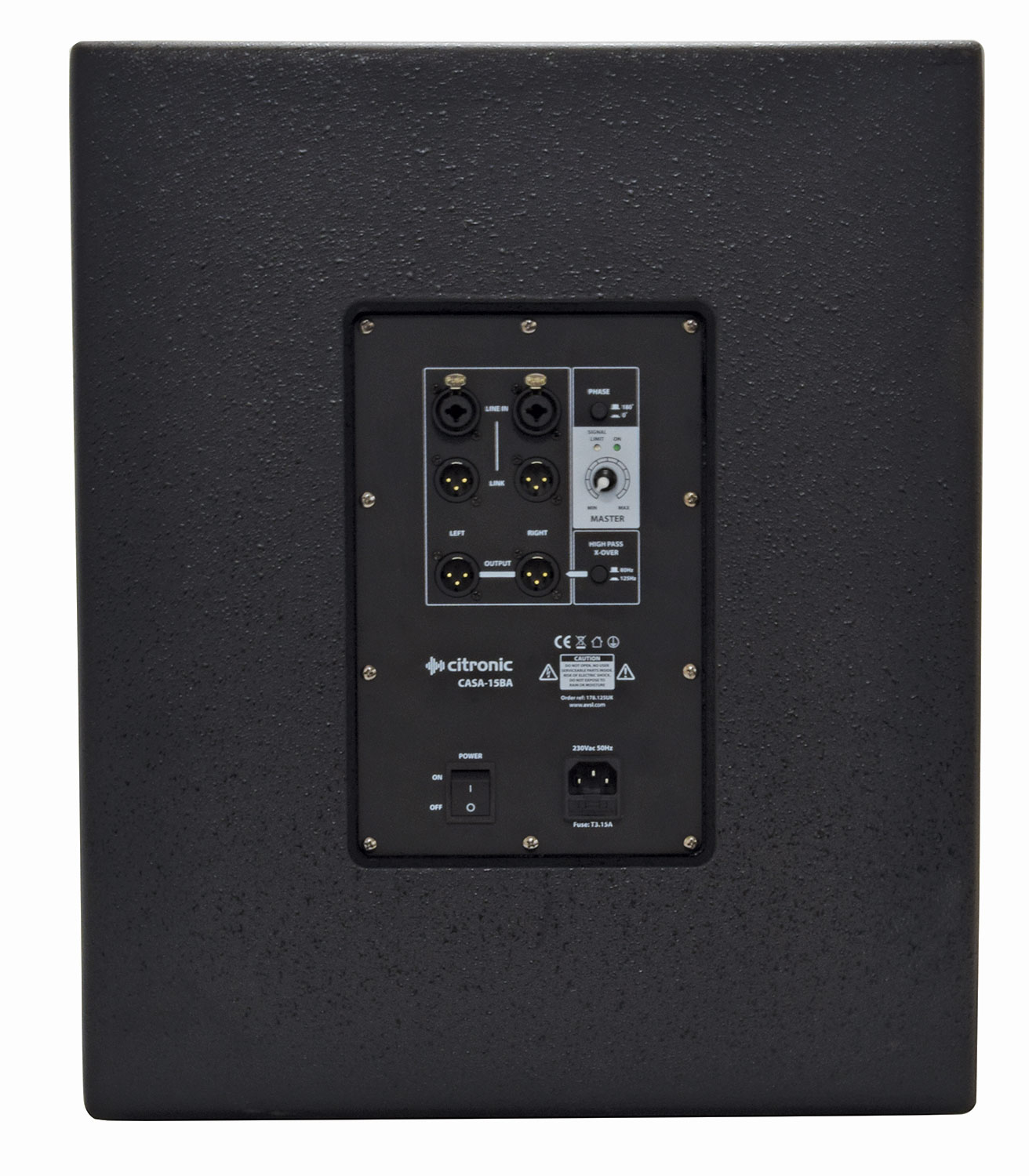 CASA Active Sub Cabinets - Subwoofer Attivo Citronic 500W 178.125UK - immagine 4