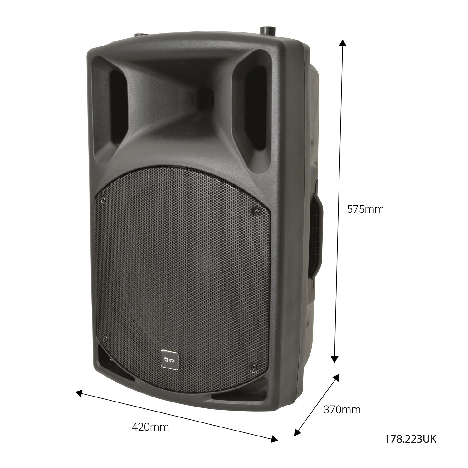 QX Series Passive Speaker Cabinets 500W 178.223UK - immagine 3