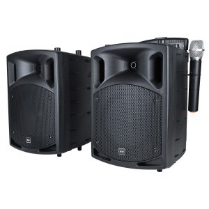 Set PA Portatile PAV con Microfoni UHF, Bluetooth® e DVD 50W 178.859UK