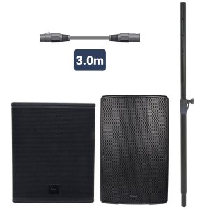 MonoSound G CL1215A Bundle - Sistema Audio Completo Citronic 300.206UK