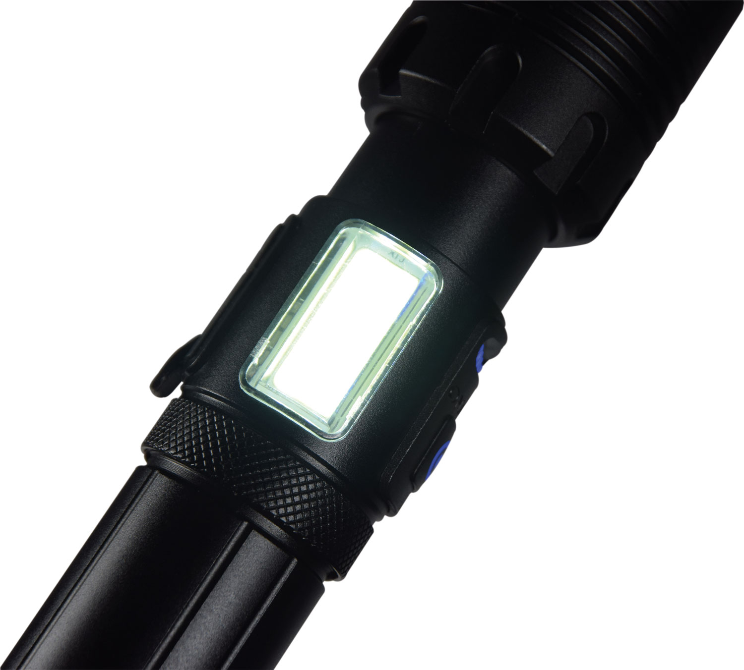 Torcia Ricaricabile LED con Luce Laterale e di Emergenza - Mercury 410.306UK - immagine 6