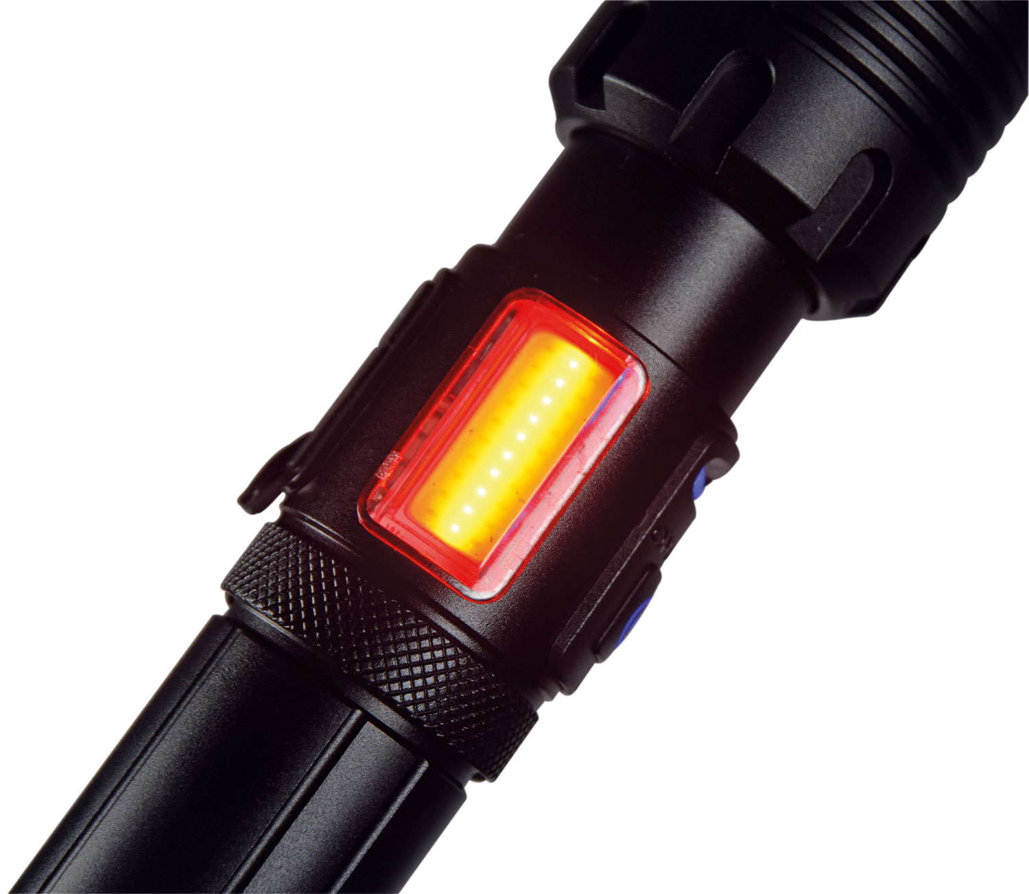 Torcia Ricaricabile LED con Luce Laterale e di Emergenza - Mercury 410.306UK - immagine 4