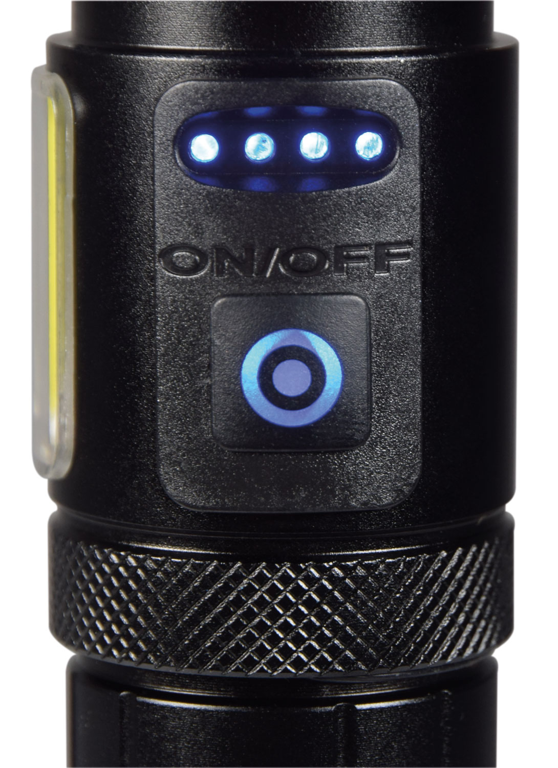 Torcia Ricaricabile LED con Luce Laterale e di Emergenza - Mercury 410.306UK - immagine 3