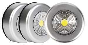 Luci LED COB Push (Confezione da 3) - LYYT 410.311UK