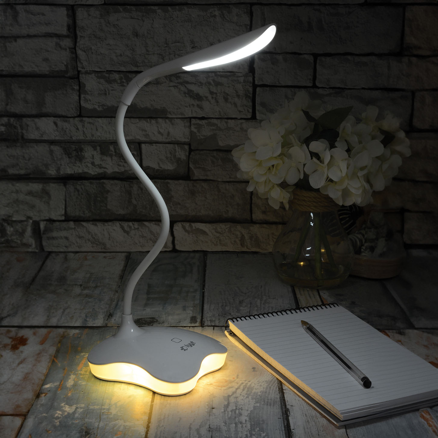 Lampada da Tavolo LED con Sensore Touch e Luce Notturna 5W 410.426UK - immagine 3
