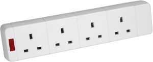 Multipresa 4 Prese con Neon - Mercury 429.617UK