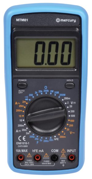 Multimetro Digitale Professionale Mercury 600.100UK