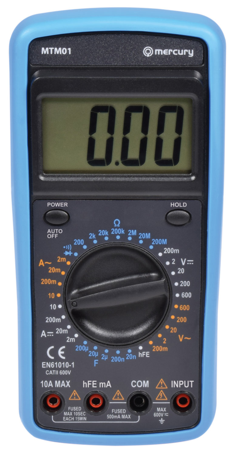 Multimetro Digitale Professionale Mercury 600.100UK