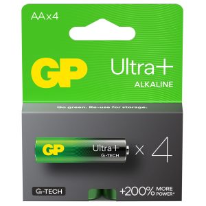 Batterie Alcaline GP Ultra+ AA 656.001UK