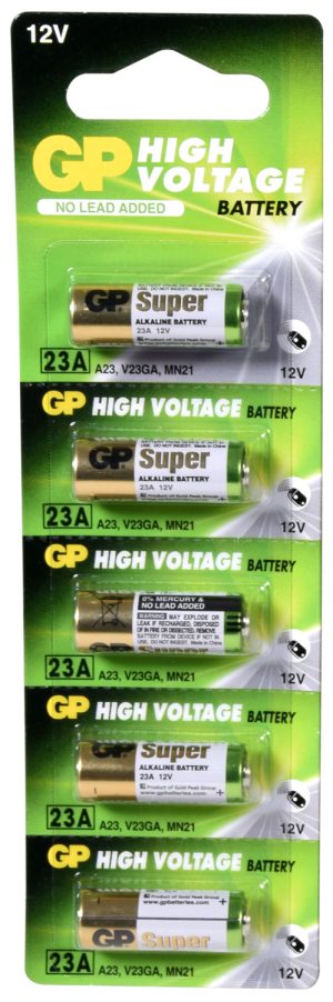 Batteria Alcalina ad Alta Tensione GP 656.007UK