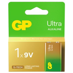 Batterie Alcaline GP Ultra - 9V 656.020UK