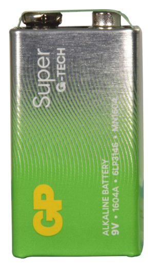 GP Alkaline Batteries Bulk Pack - Confezione da 10 656.034UK
