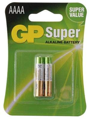 GP Super Alkaline Batterie AAAA 656.603UK