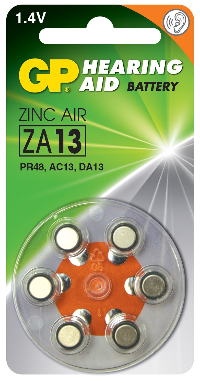 Batterie GP Zinc Air per Apparecchi Acustici 656.785UK