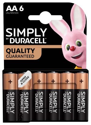 Batterie Alcaline Simply Duracell 656.952UK