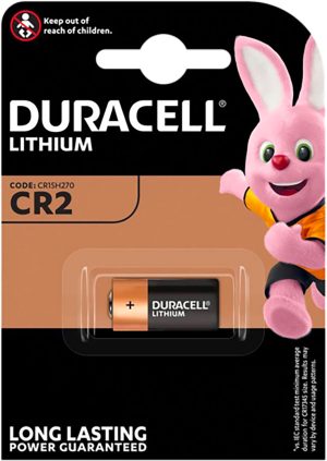 Batteria al Litio Duracell CR2 3V 656.991UK