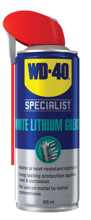 WD-40 Specialist Grasso al Litio Bianco con Smart Straw 400ml 701.329UK