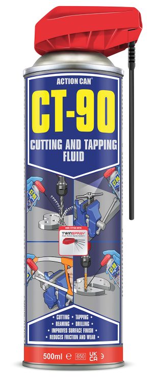 CT-90 Cutting & Tapping Fluid TwinSpray 500ml - Action Can 701.414UK