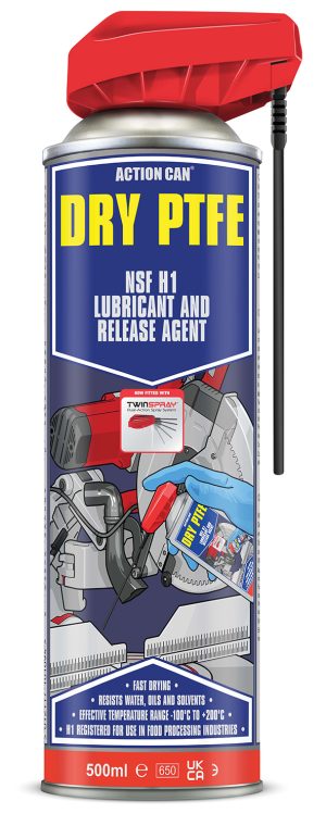Lubrificante Secco DRY PTFE TwinSpray 500ml - Action Can 701.415UK