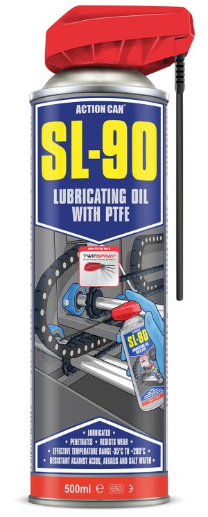 SL-90 Olio Lubrificante con PTFE TwinSpray 500ml 701.417UK