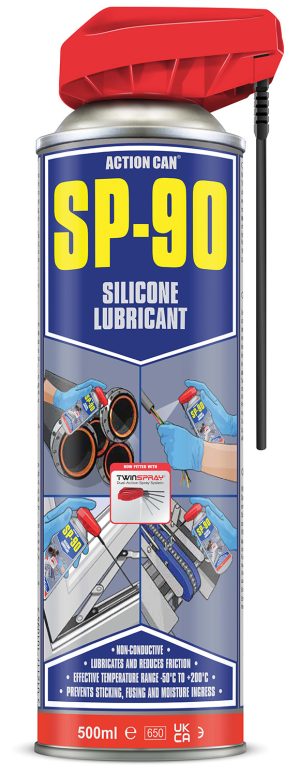 Lubrificante al Silicone SP-90 TwinSpray 500ml - Action Can 701.418UK