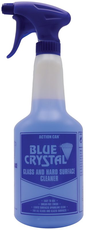 Blue Crystal Glass & Hard Surface Cleaner 750ml - Action Can 701.421UK