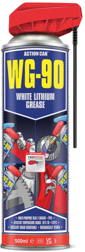 WG-90 White Calcium Grease 500ml di Action Can 701.442UK