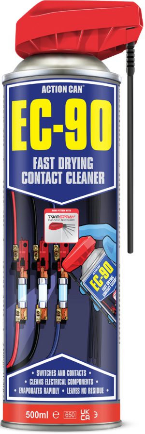 EC-90 Fast Drying Contact Cleaner 500ml - Action Can 701.443UK