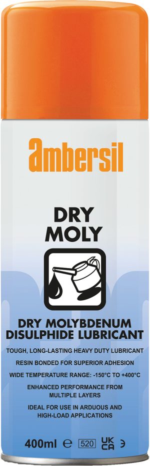 Ambersil Dry Moly Lubricant 400ml 701.480UK