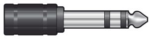 Adattatore QTX 3.5mm Stereo Jack Socket – 6.3mm Stereo Jack Plug 757.873UK